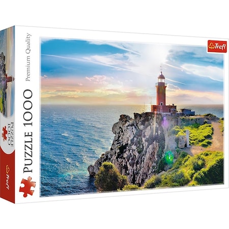 Trefl -10436 The Melagavi Lighthouse, Greece Jigsaw Puzzle - 1000 Piece Trefl-10436